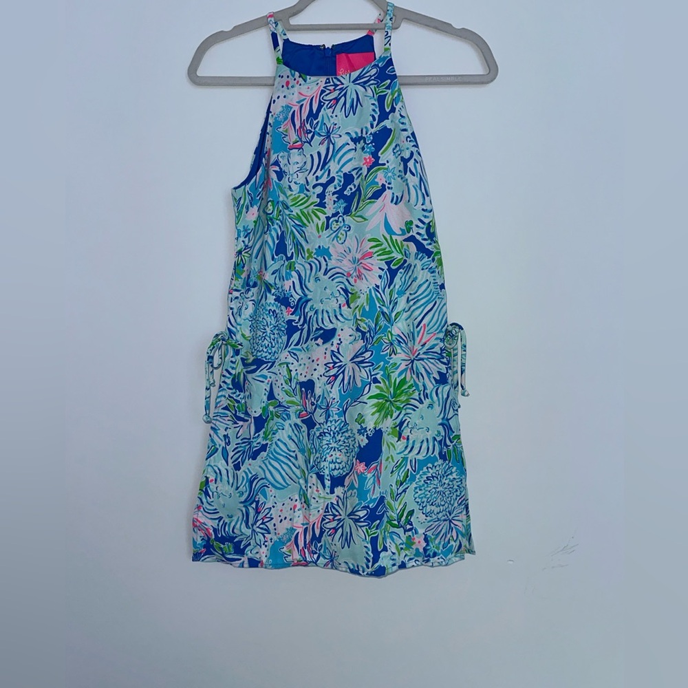 Lilly Pulitzer Blue and Pink Dress
